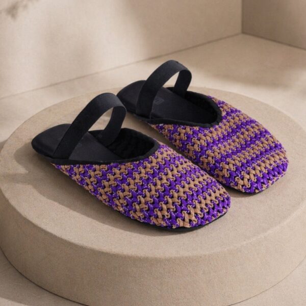 FLOWZE-FLÒ ROPES MULE PURPLE TERRACOTTA