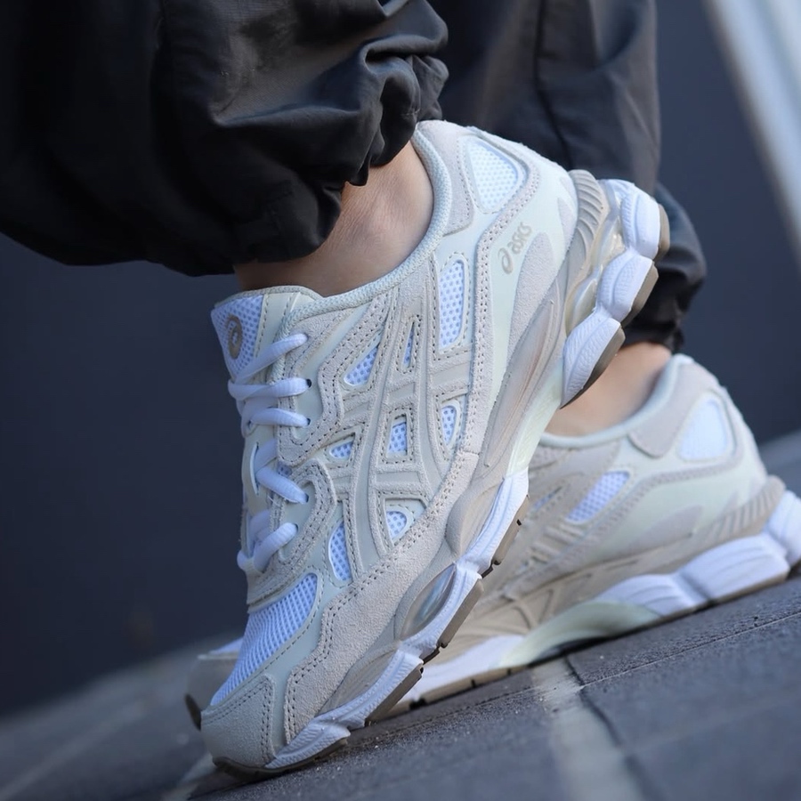 ASICS-GEL-NYC WHITE / FEATHER GREY 1203A663-102