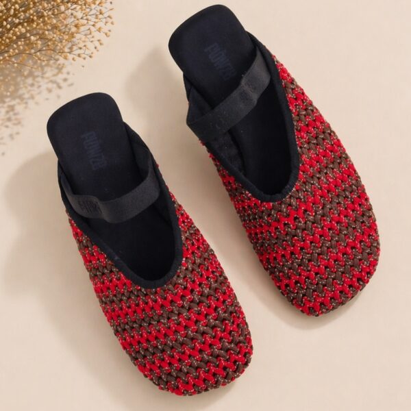 FLOWZE-FLÒ ROPES MULE RED BROWN