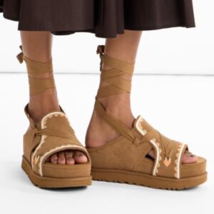 UGG-GOLDENSTAR HI ARTISTITCH SANDAL CHESTNUT MULTI 1175133-CHMU