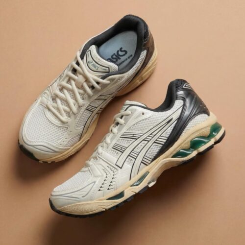 ASICS-GEL-KAYANO 14 CREAM OBSIDIAN GREY