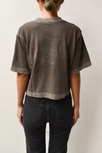 COTTON CITIZEN-TOKYO CROP TEE VINTAGE ALPINE