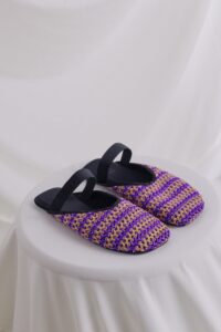 FLOWZE-FLÒ ROPES MULE PURPLE TERRACOTTA