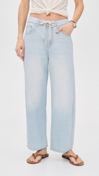 DL1961-TAYLOR RELAXED JEANS POOLSIDE AURA