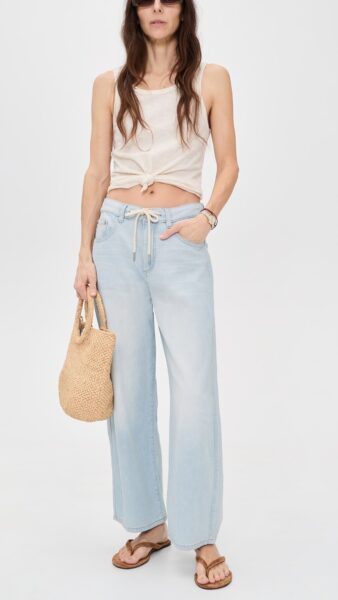 DL1961-TAYLOR RELAXED JEANS POOLSIDE AURA
