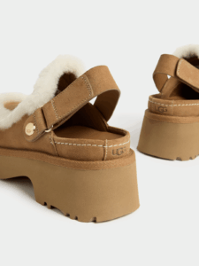 UGG-NEW HEIGHTS ESMEE CLOG CHESTNUT