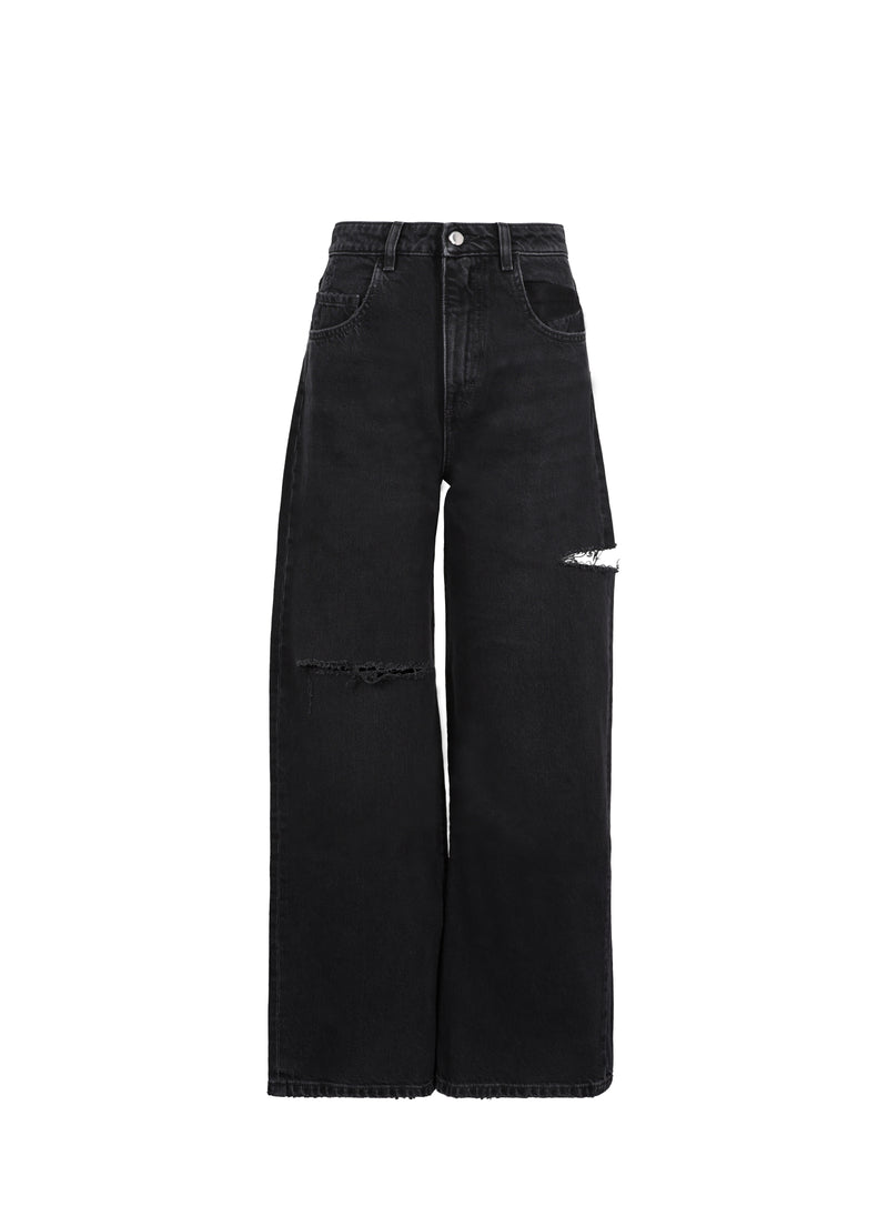 ICON DENIM-POPPY WIDE LEG JEANS