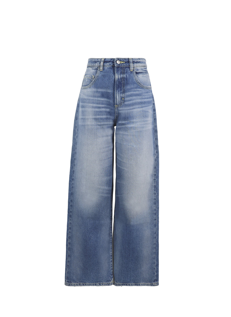 CON DENIM-POPPY WOMEN’S WIDE LEG JEANS