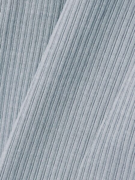 JAMES PERSE-CUTWAY RIB TANK GREY SKY PIGMENT