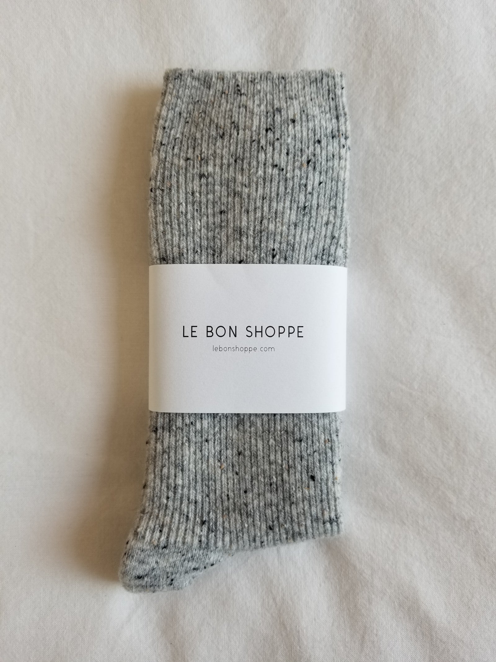 LE BON SHOPPE-SNOW SOCKS COOKIES & CREAM