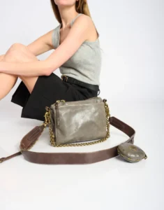 A.S.98-MAYA CROSSBODY BAG GRAY