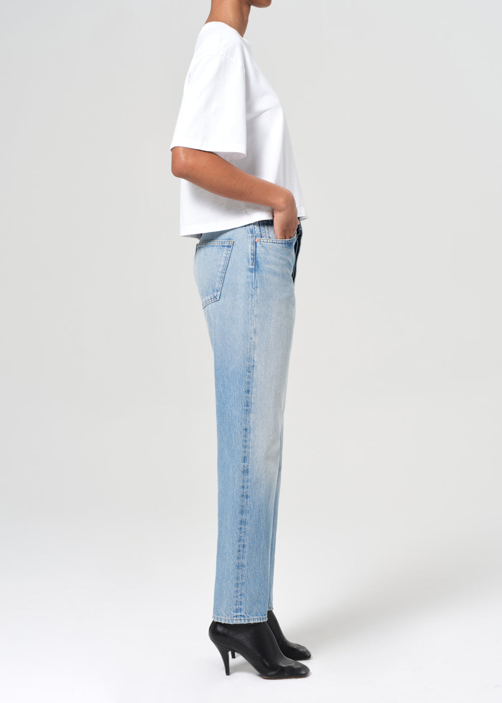 AGOLDE–90'S MID RISE STRAIGHT VAULT