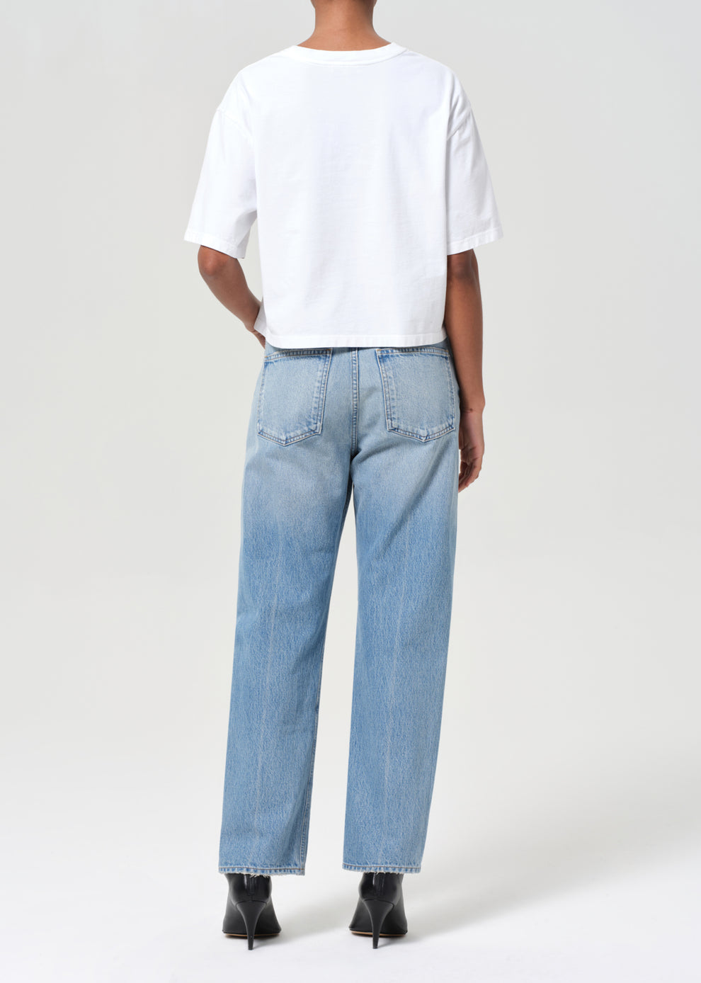 AGOLDE–90'S MID RISE STRAIGHT VAULT