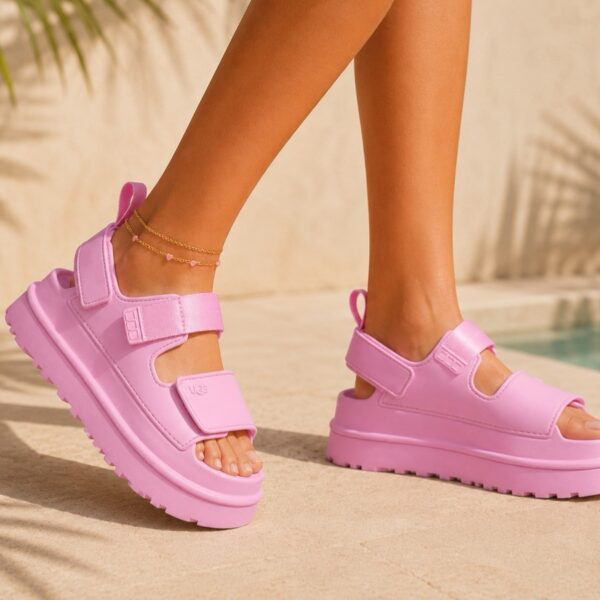UGG – WOMEN'S GOLDENGLOW SANDAL PINK DIAMOND 1152685-PKD