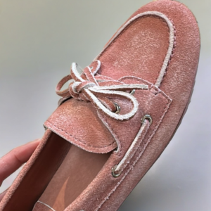 jeffery campbell-Yachting Day Boat Dusty Pink Suede Brush
