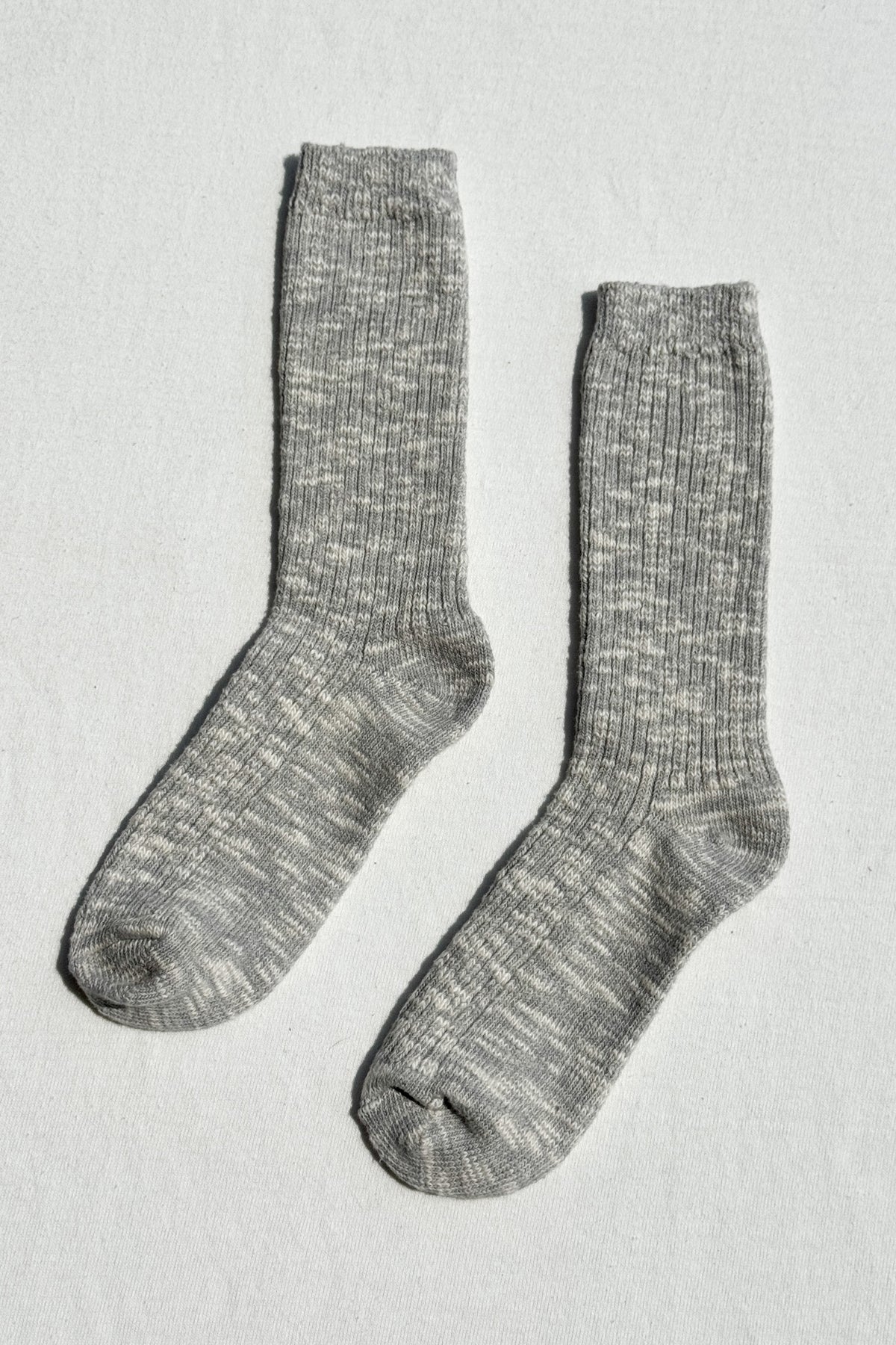 LE BON SHOPPE-COTTAGE SOCKS HEATHER GREY