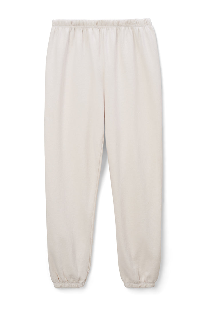 PERFECT WHITE TEE-JOHNNY FRENCH TERRY EASY SWEATPANT (SUGAR)