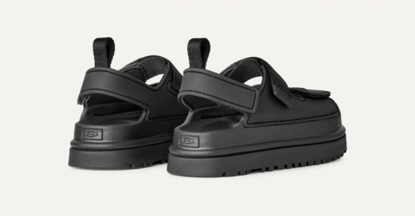 1152813K-BLK UGG – WOMEN'S GOLDENGLOW SANDAL BLACK 1152685BLK