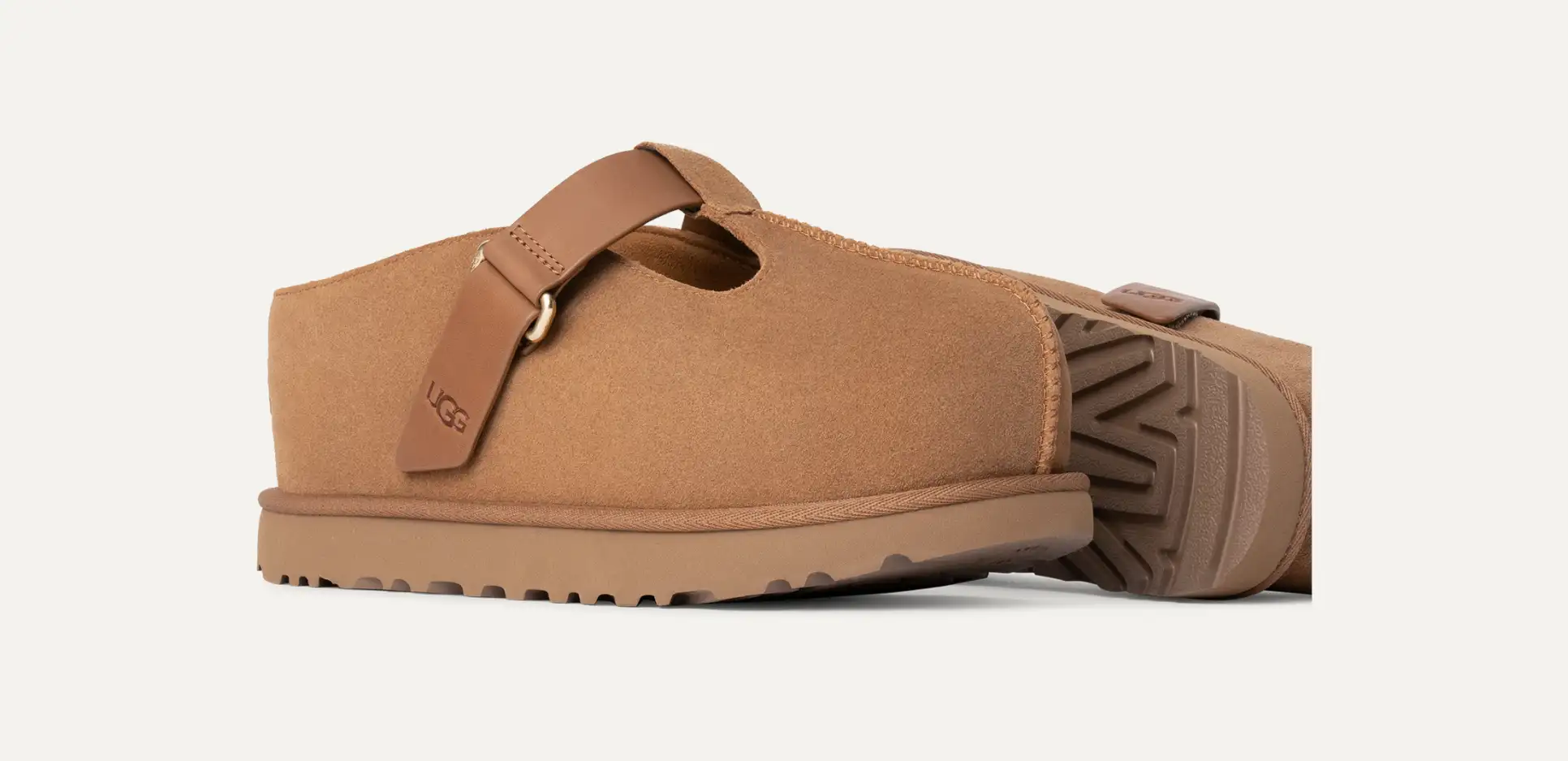 UGG-GOLDENSTAR HI CLOG CHESTNUT 1167550-CHESTNUT