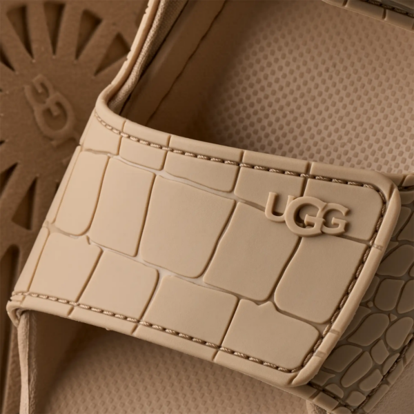 UGG-GOLDENGLOW EMBOSSED SANDAL MUSTARD SEED 1175311MDSD