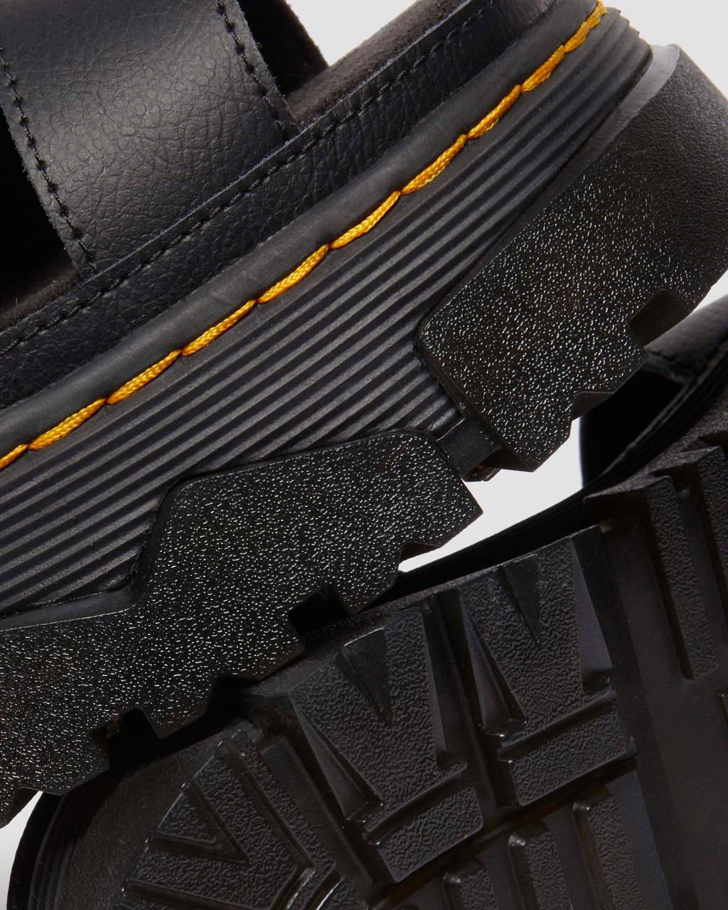 DR. MARTENS – MATTISON 2 STRAP SANDALS BLACK 41660001
