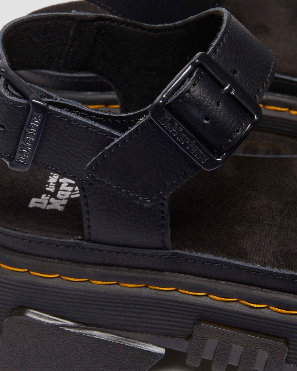 DR. MARTENS – MATTISON 2 STRAP SANDALS BLACK 41660001