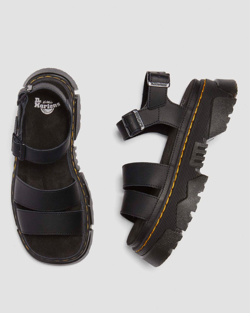 DR. MARTENS – MATTISON 2 STRAP SANDALS BLACK 41660001