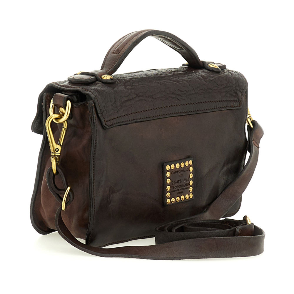 CAMPOMAGGI-AURORA CROSSBODY BAG BROWN