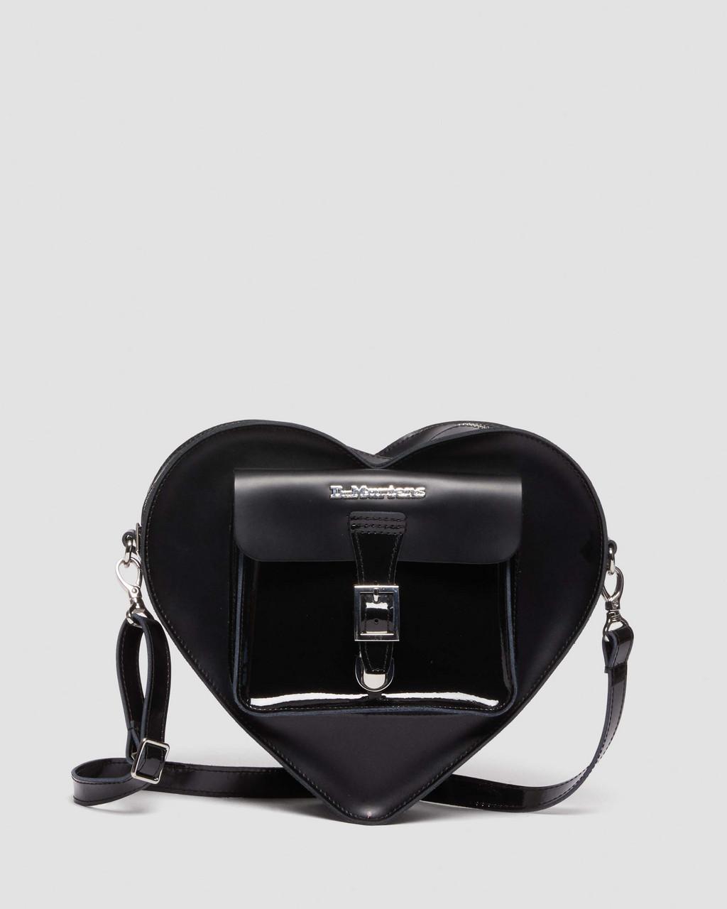DR. MARTENS – HEART BACKPACK BLACK LEATHER AC807033