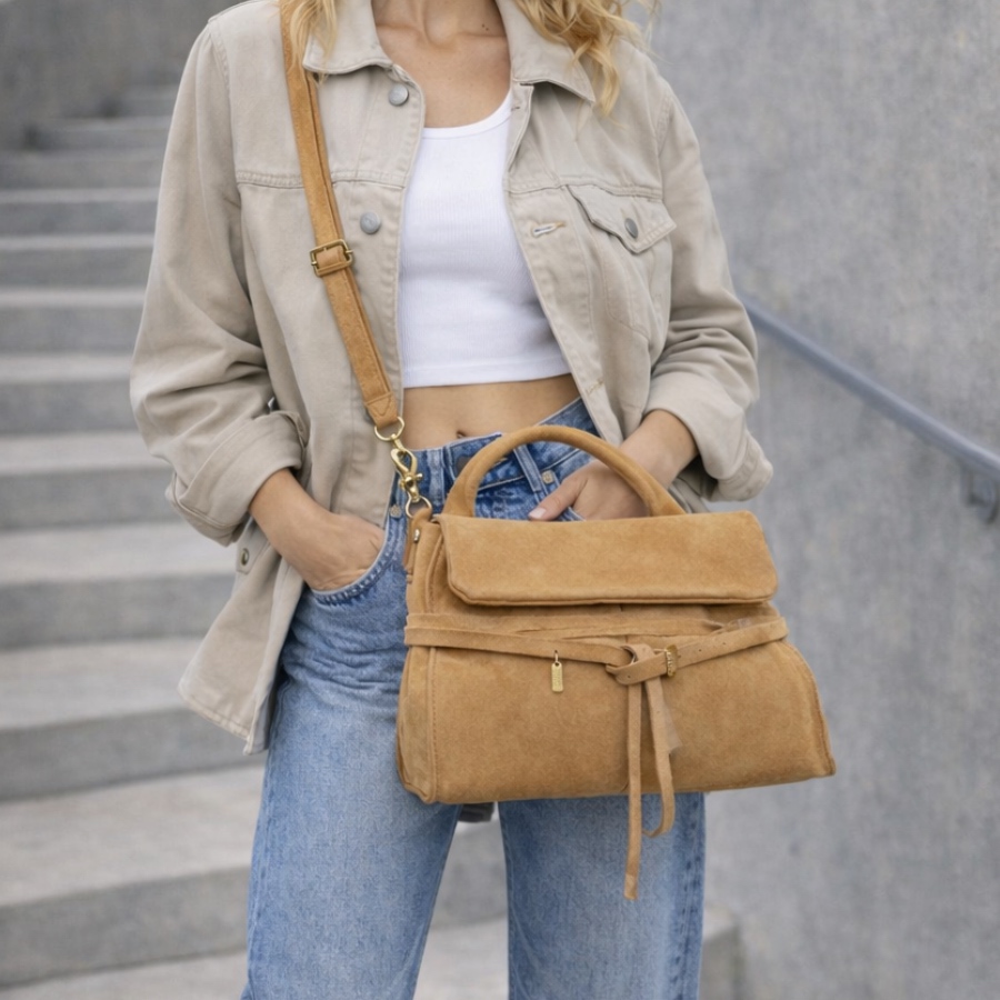 A.S.98-BAG FRANCESCA CAMEL