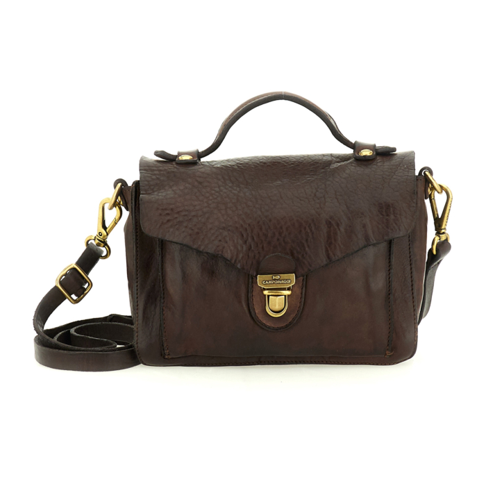 CAMPOMAGGI-AURORA CROSSBODY BAG BROWN
