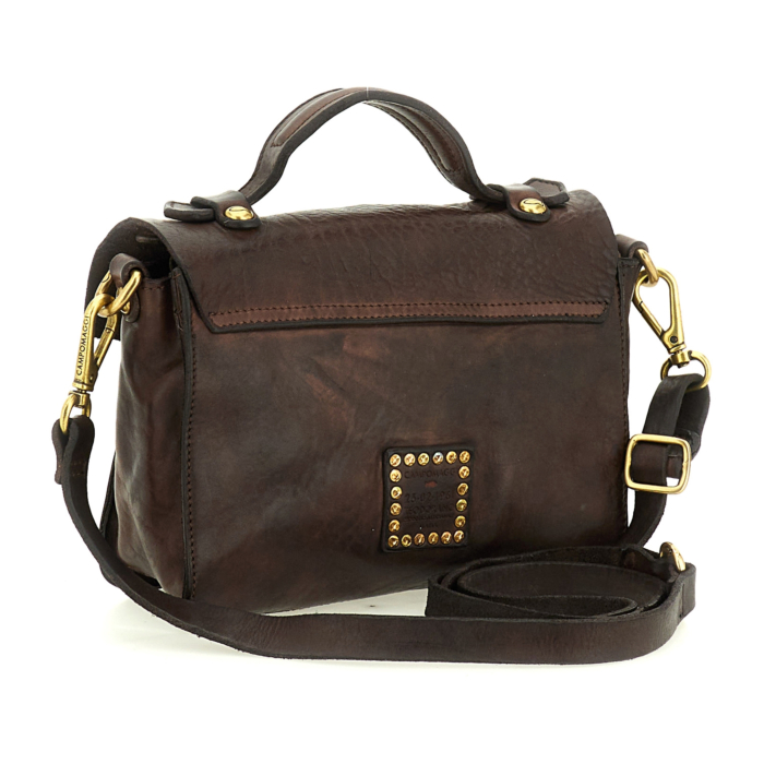 CAMPOMAGGI-AURORA CROSSBODY BAG BROWN