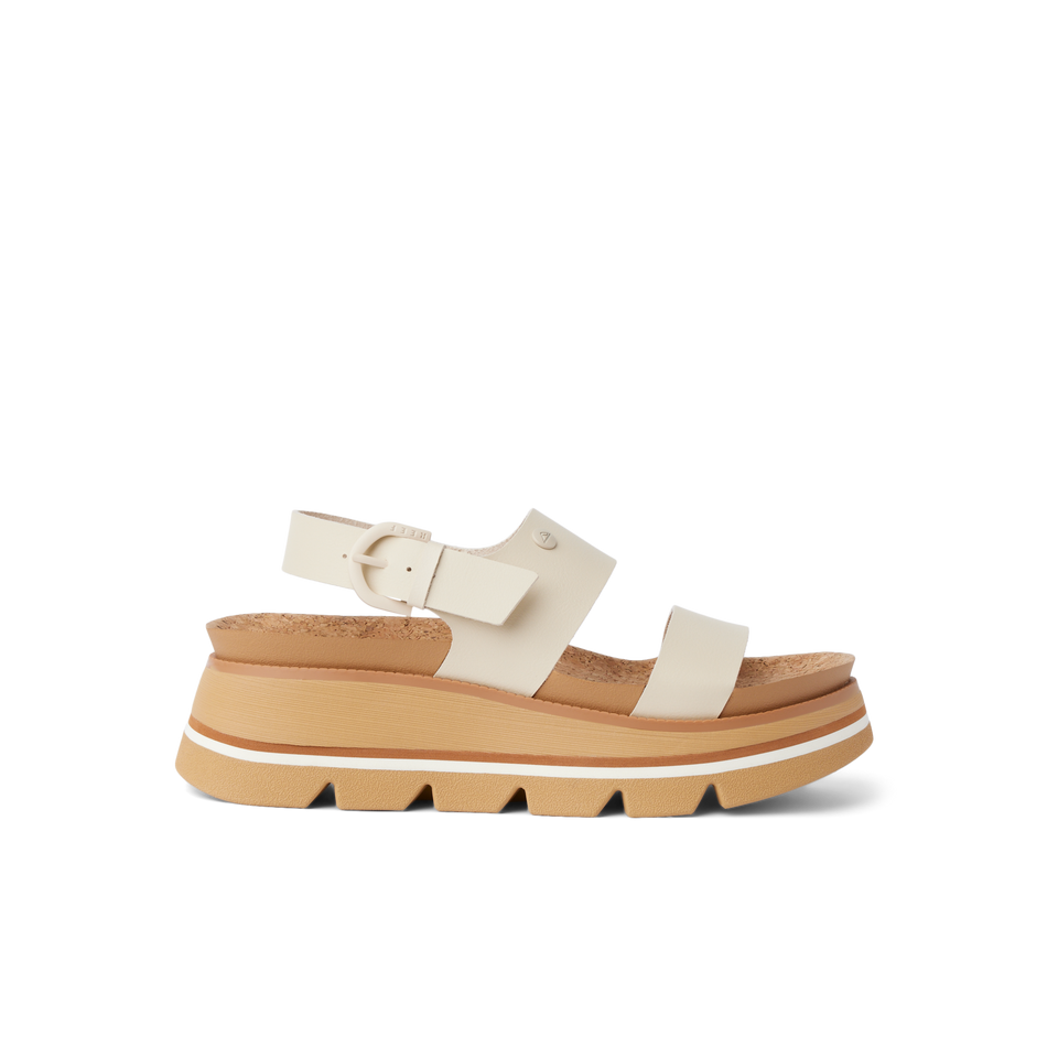 REEF-VISTA LUXE LIAH SANDAL WHITE TAN CJ7375