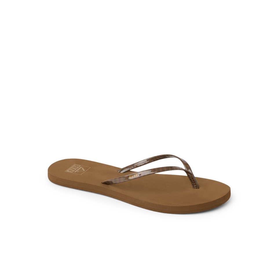 REEF-BLISS NIGHTS SANDAL CHOCOLATE STRIPE