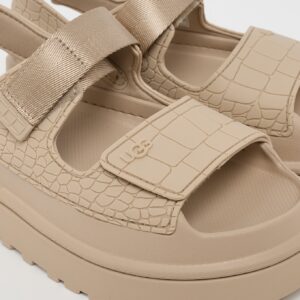 UGG-GOLDENGLOW EMBOSSED SANDAL MUSTARD SEED 1175311MDSD