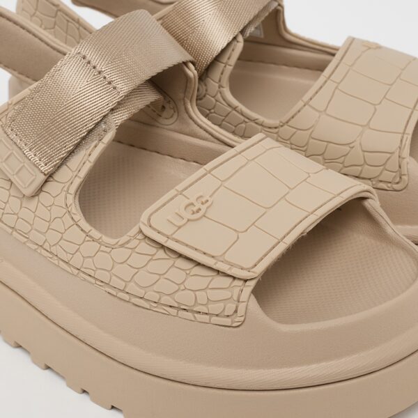 UGG-GOLDENGLOW EMBOSSED SANDAL MUSTARD SEED 1175311MDSD