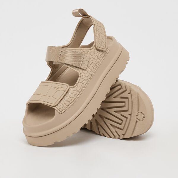 UGG-GOLDENGLOW EMBOSSED SANDAL MUSTARD SEED 1175311MDSD