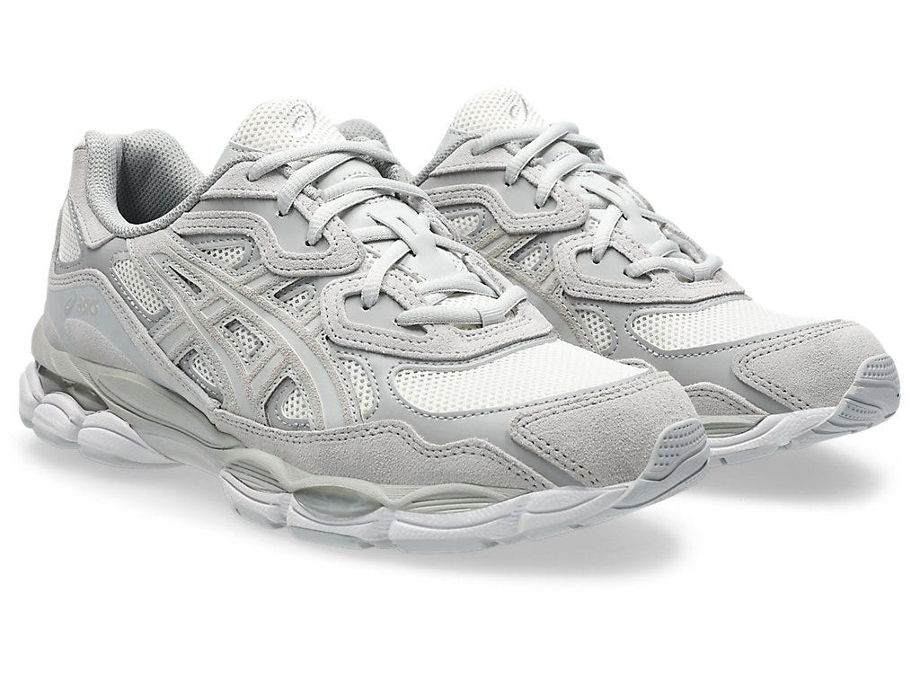 ASICS-GEL-NYC CREAM / CLOUD GREY