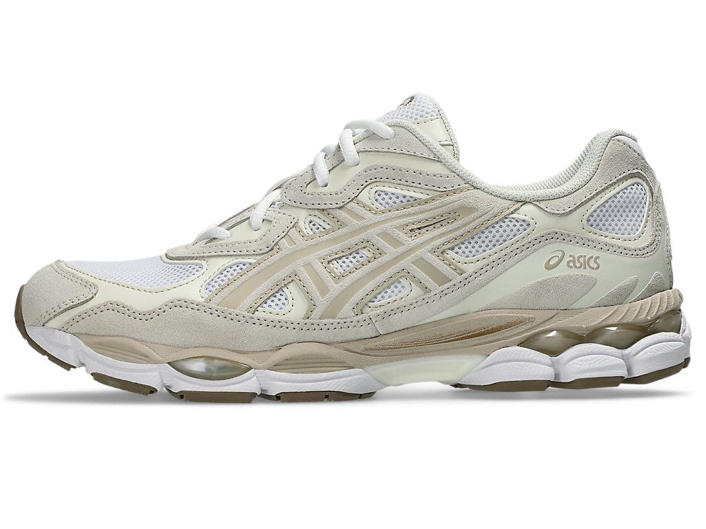 ASICS-GEL-NYC WHITE / FEATHER GREY
