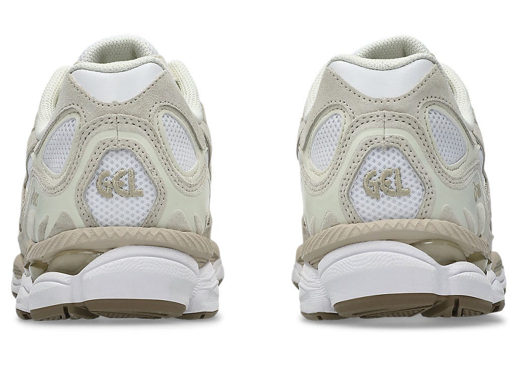 ASICS-GEL-NYC WHITE / FEATHER GREY