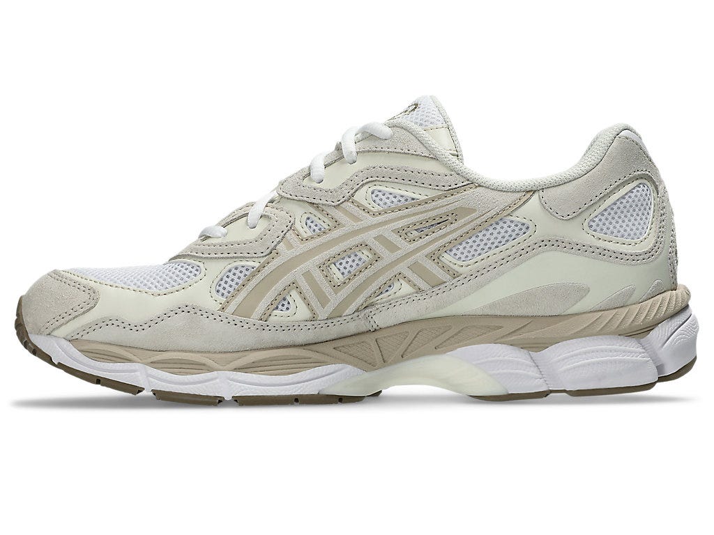 ASICS-GEL-NYC WHITE / FEATHER GREY