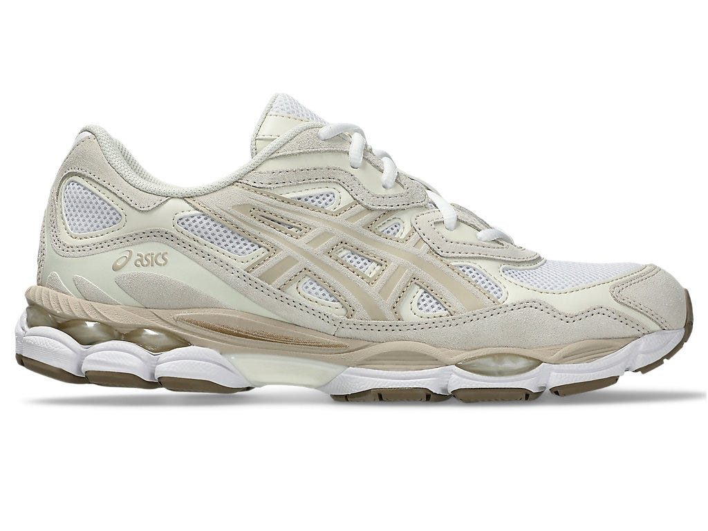 ASICS-GEL-NYC WHITE / FEATHER GREY