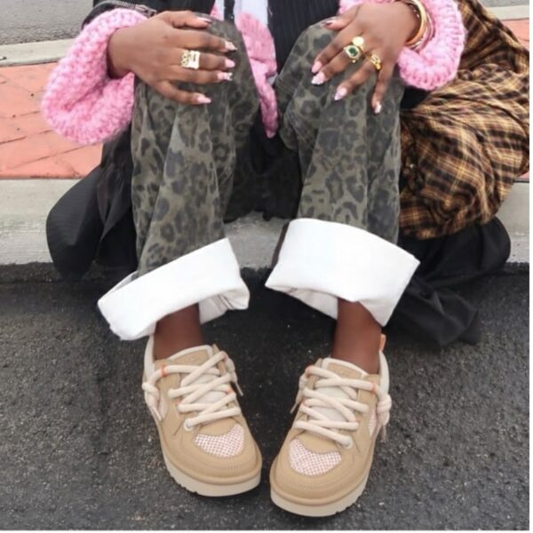 UGG-LO LOWMEL MESH SNEAKER SAND CASTLE MULTI