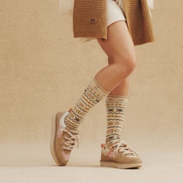 UGG-LO LOWMEL MESH SNEAKER SAND CASTLE MULTI