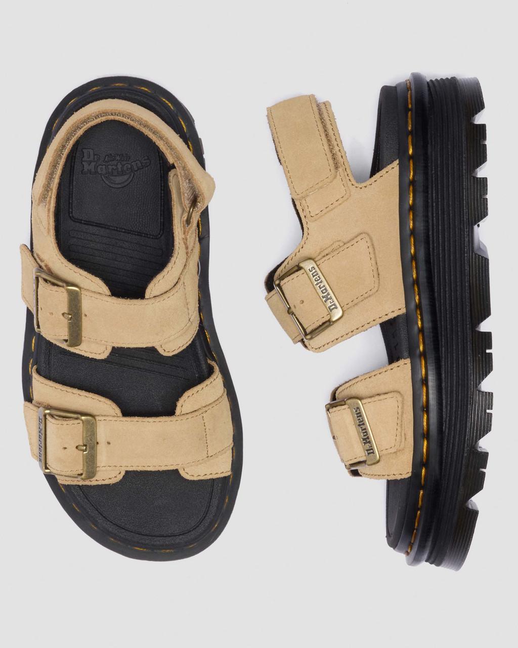 42689200_DR.MARTENS-ZEBZAG SUEDE SANDAL TAN EH SUEDE