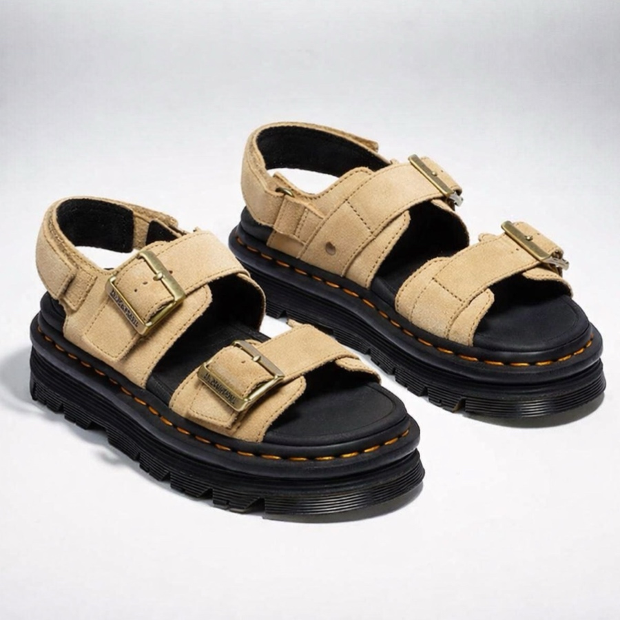 42689200_DR.MARTENS-ZEBZAG SUEDE SANDAL TAN EH SUEDE