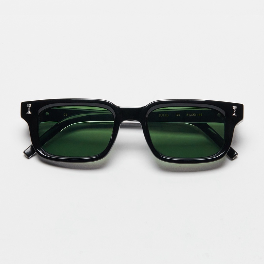ARTUS-JULES SUNGLASSES PIANO BLACK