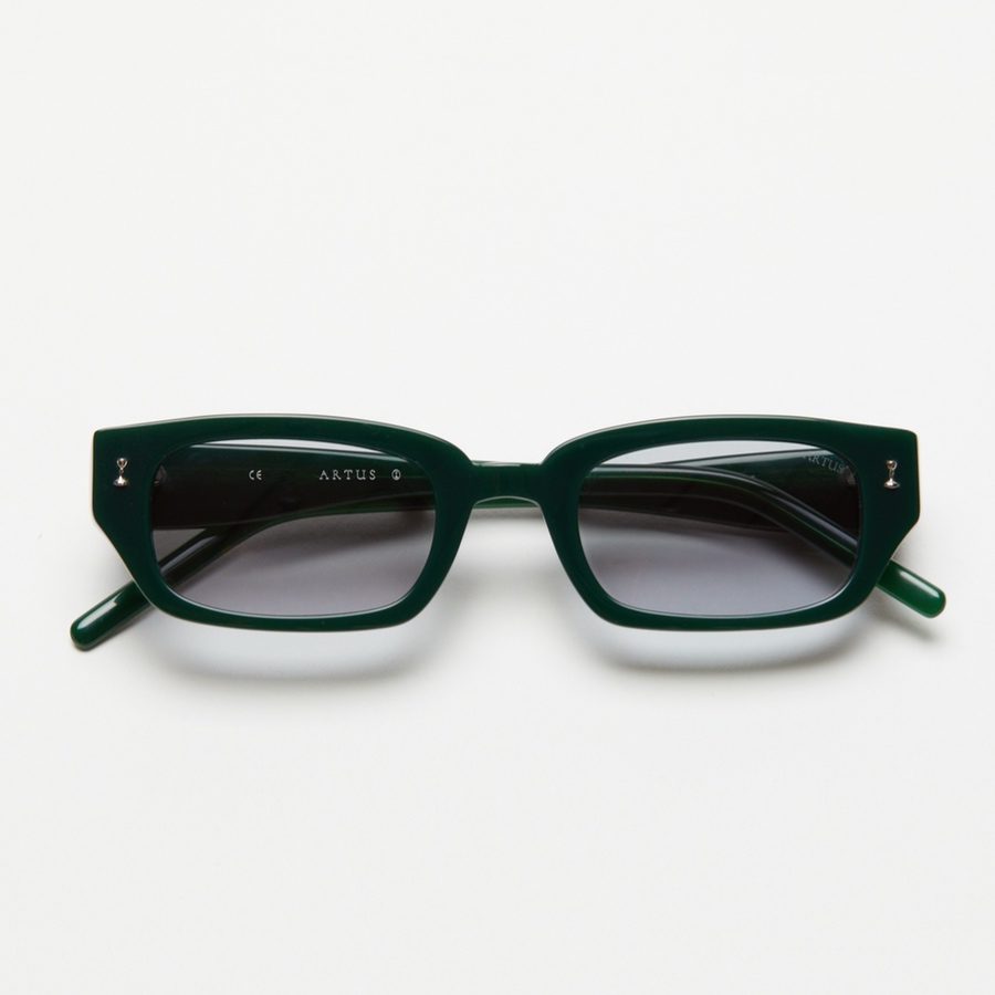ARTUS-IZAK SUNGLASSES DEEP GREEN