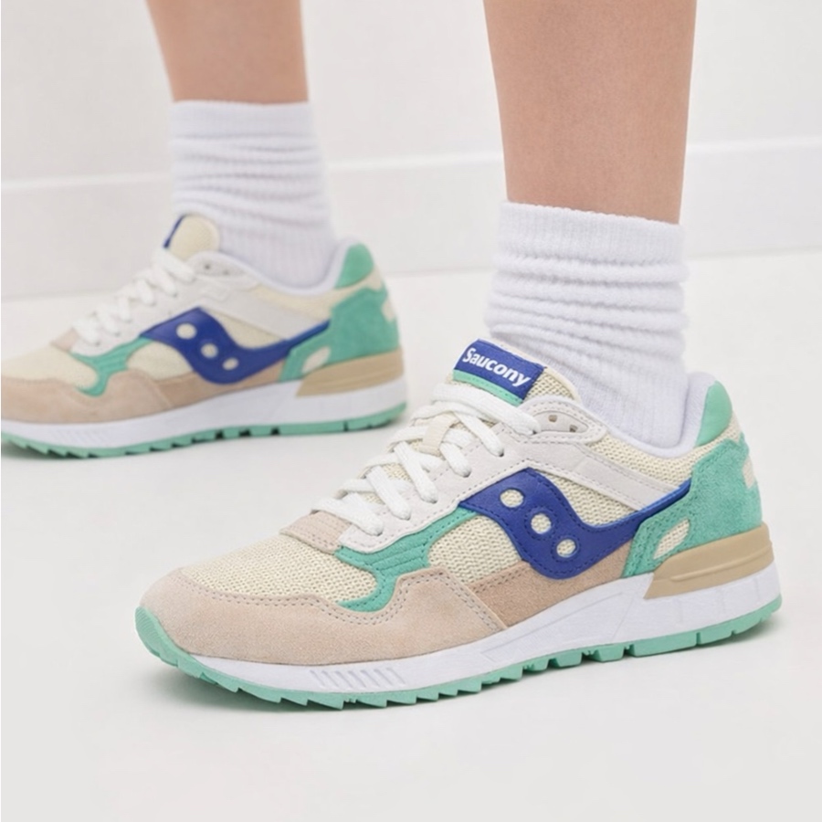 SAUCONY-SHADOW 5000 GREY BLUE