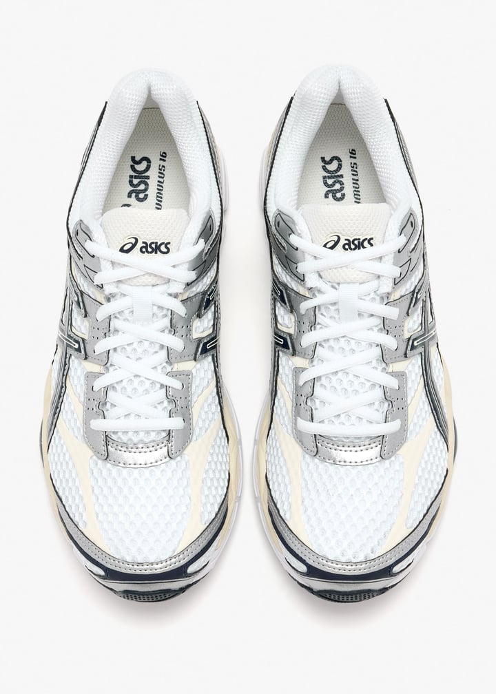 ASICS-GEL CUMULUS 16 WHITE MIDNIGHT